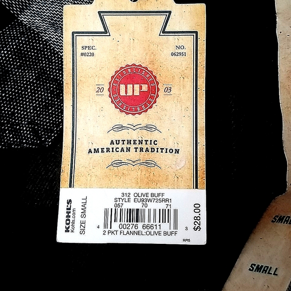 Boys Flannel Shirts Plaid (S) 6/7 NWT Set of 2 - Picture 6 of 8